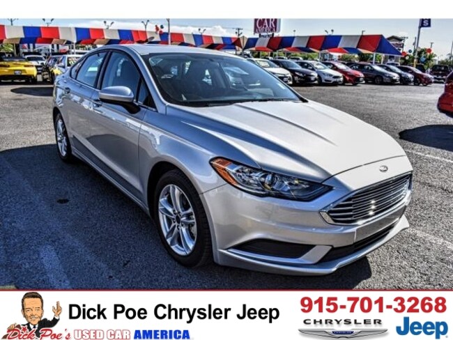 Used 2018 Ford Fusion Hybrid Se Fwd For Sale El Paso Tx Near