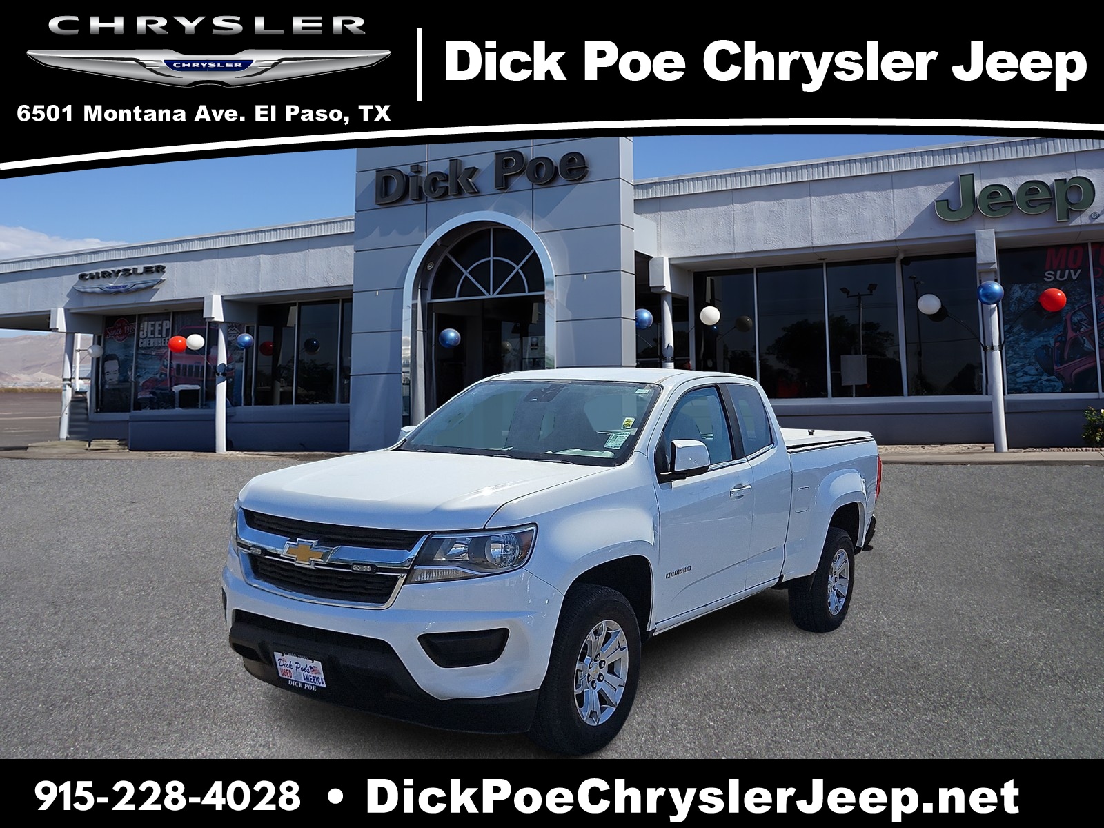 Used 2020 Chevrolet Colorado LT with VIN 1GCHSCEA6L1188859 for sale in El Paso, TX