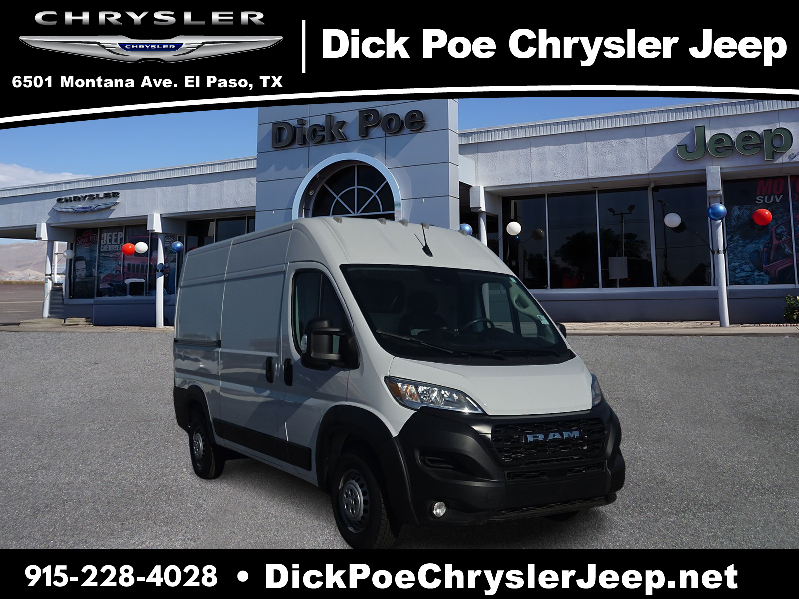 2025 RAM ProMaster Cargo Van