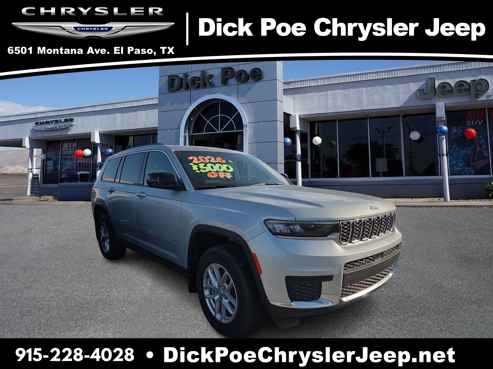 New 2026 Jeep Grand Cherokee L Laredo