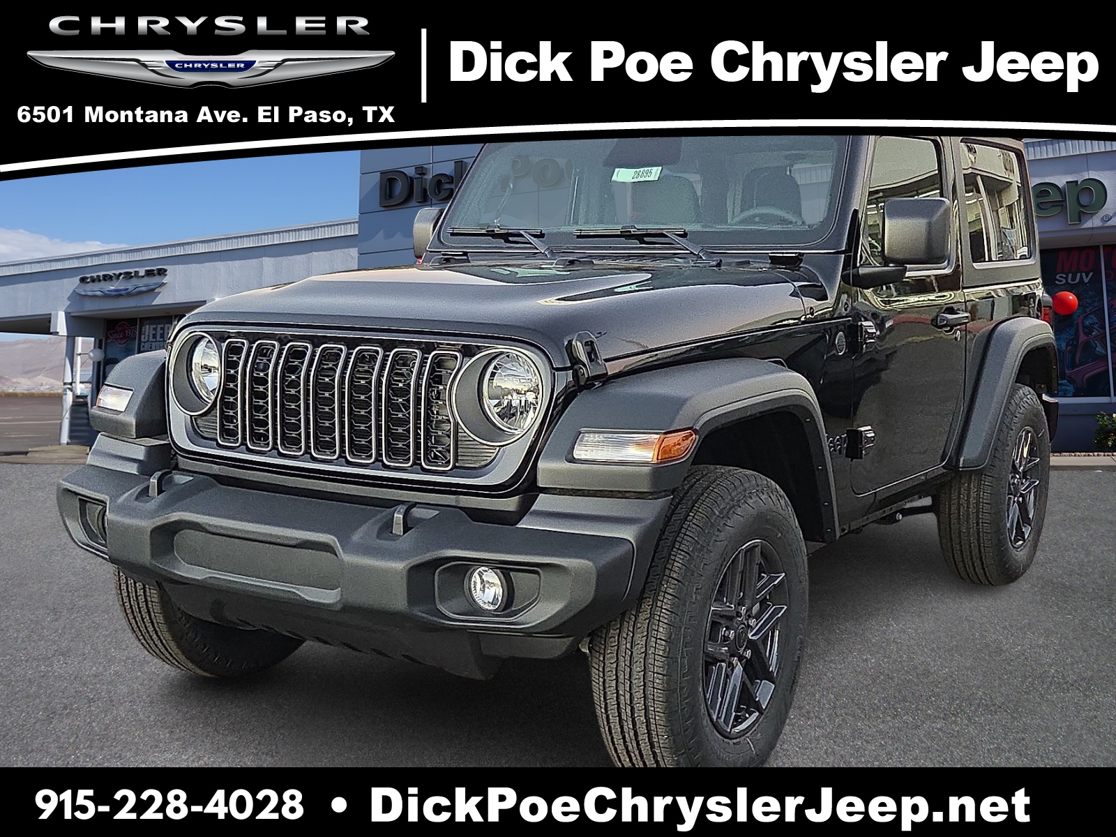 2026 Jeep Wrangler 2-Door Sport S - Photo 2