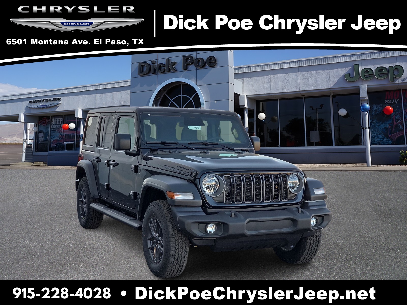 2026 Jeep Wrangler 4-Door Sport S's photo