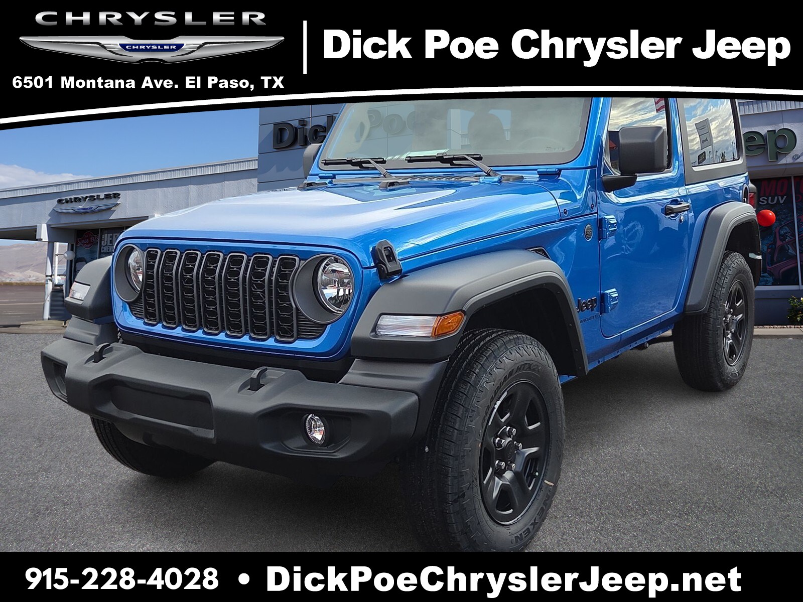 2026 Jeep Wrangler Two-Door Sport photo 2