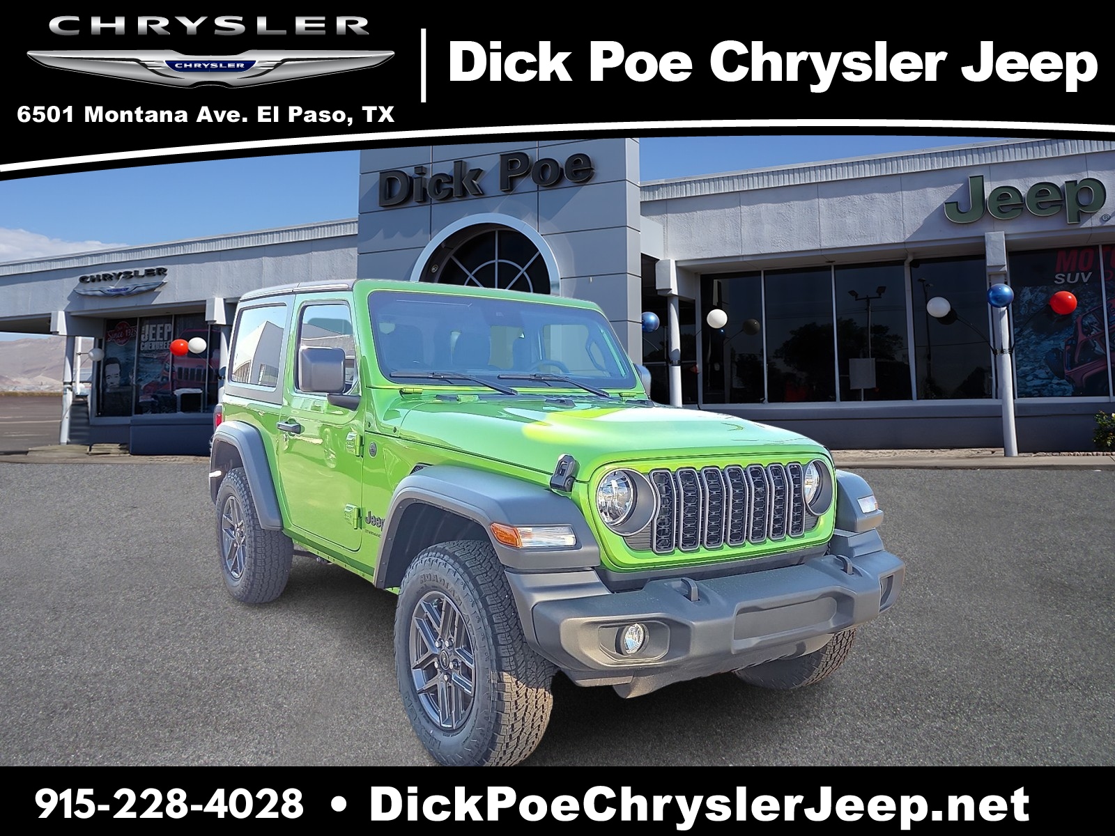2025 Jeep Wrangler 2-DOOR SPORT S