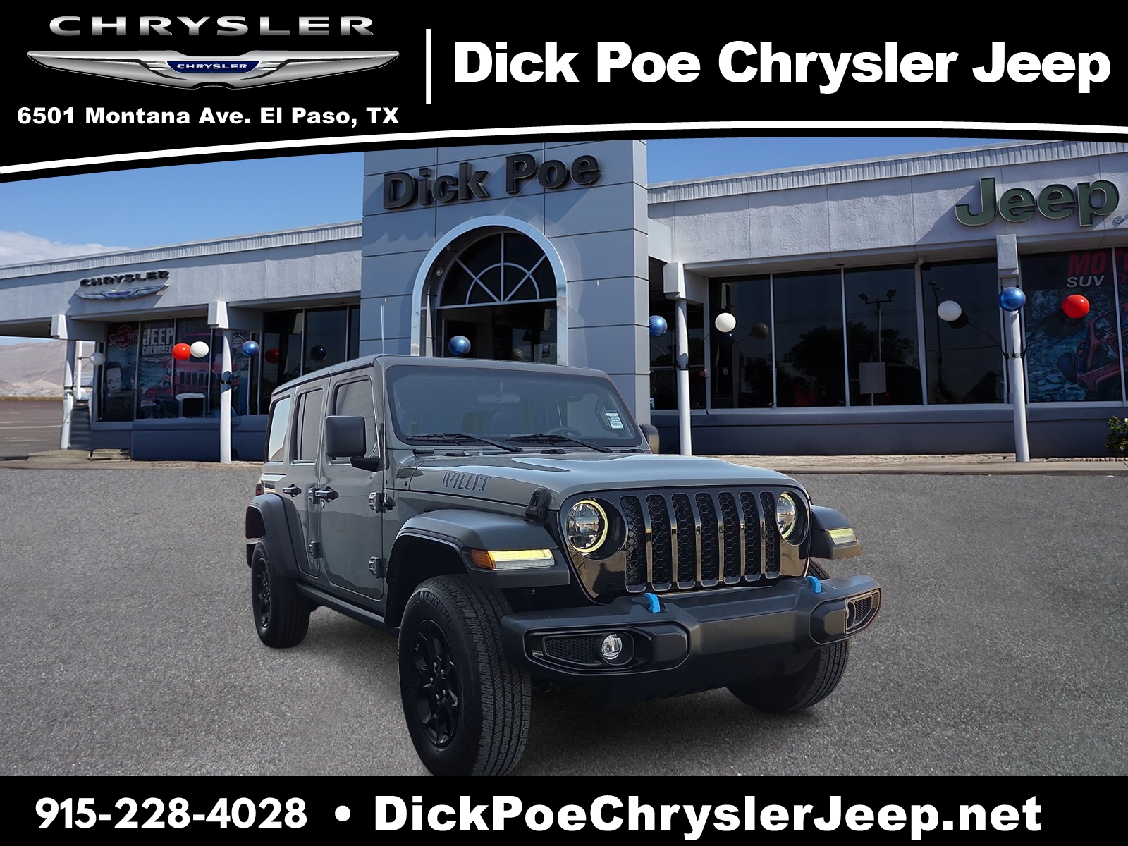 Used 2023 Jeep Wrangler 4xe 4x4