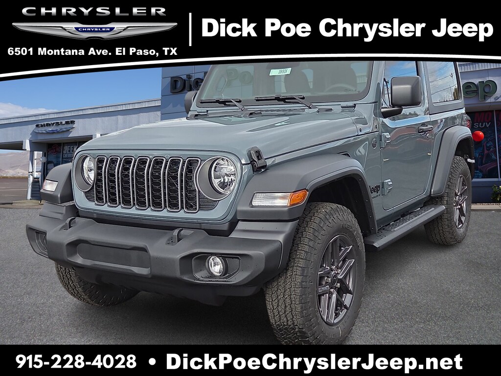 New 2026 Jeep Wrangler 2-DOOR SPORT S Sport Utility