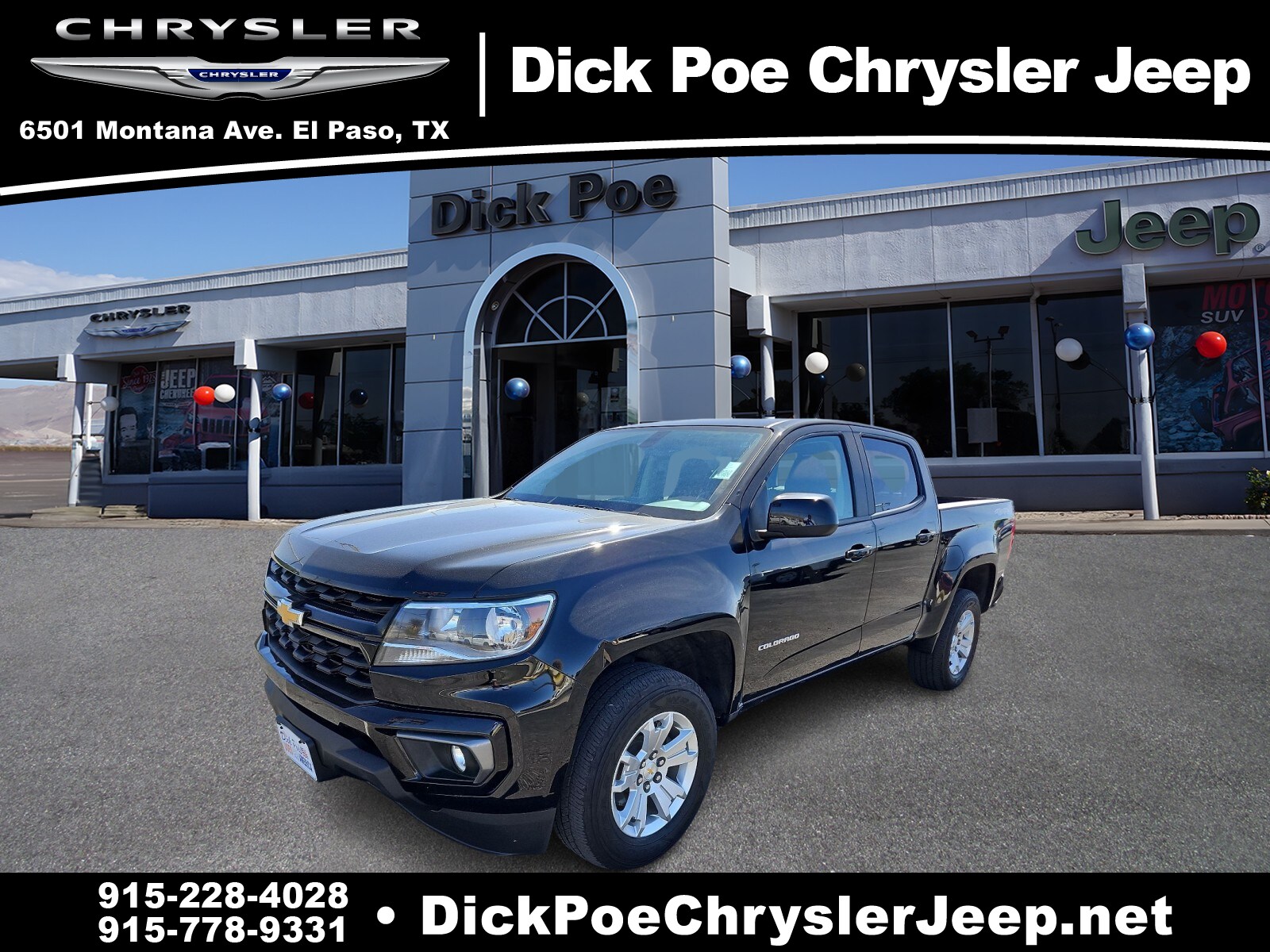 Used 2022 Chevrolet Colorado LT with VIN 1GCGTCEN6N1243289 for sale in El Paso, TX