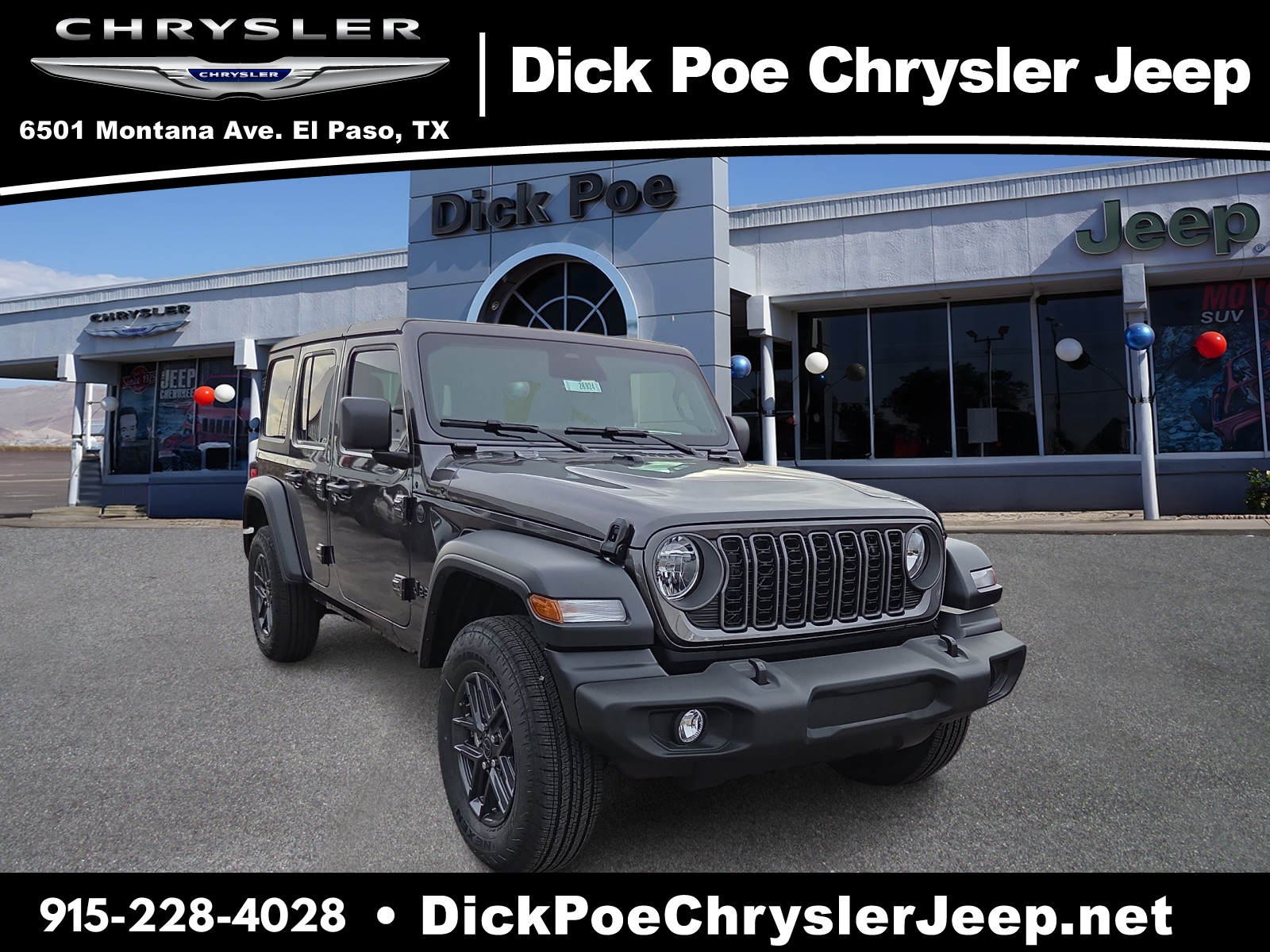 2026 Jeep Wrangler 4-Door Sport S's photo