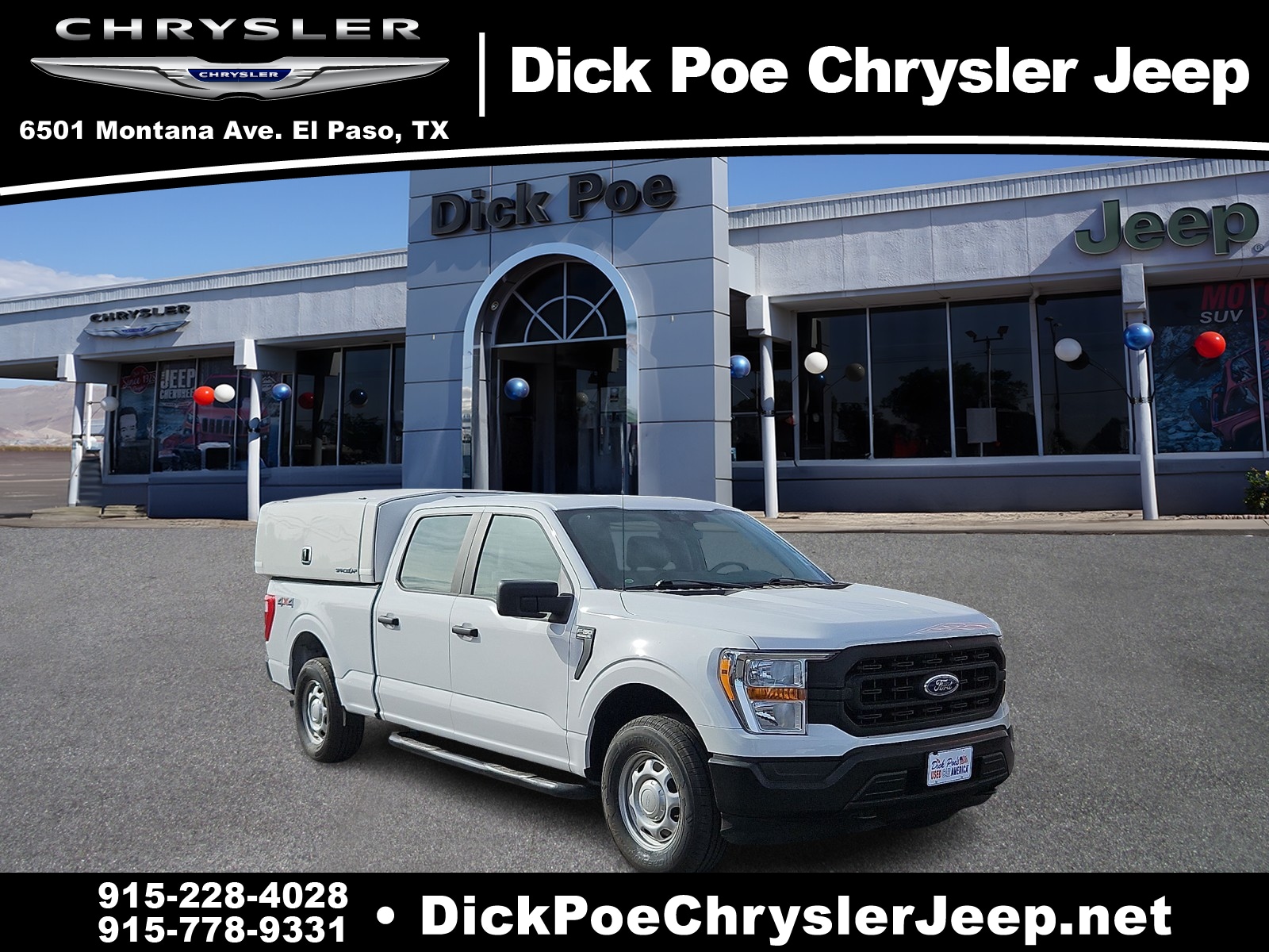 Used 2021 Ford F-150 XL with VIN 1FTFW1E88MFA72452 for sale in El Paso, TX