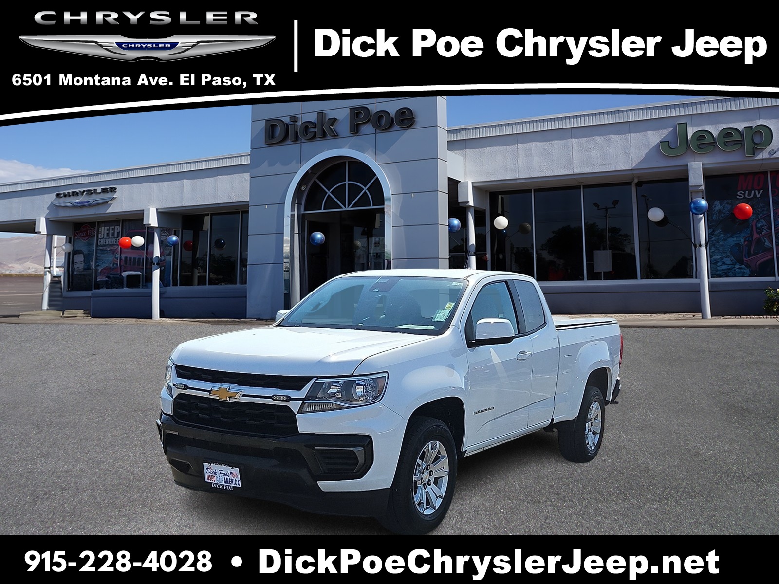 Used 2021 Chevrolet Colorado LT with VIN 1GCHSCEAXM1223890 for sale in El Paso, TX