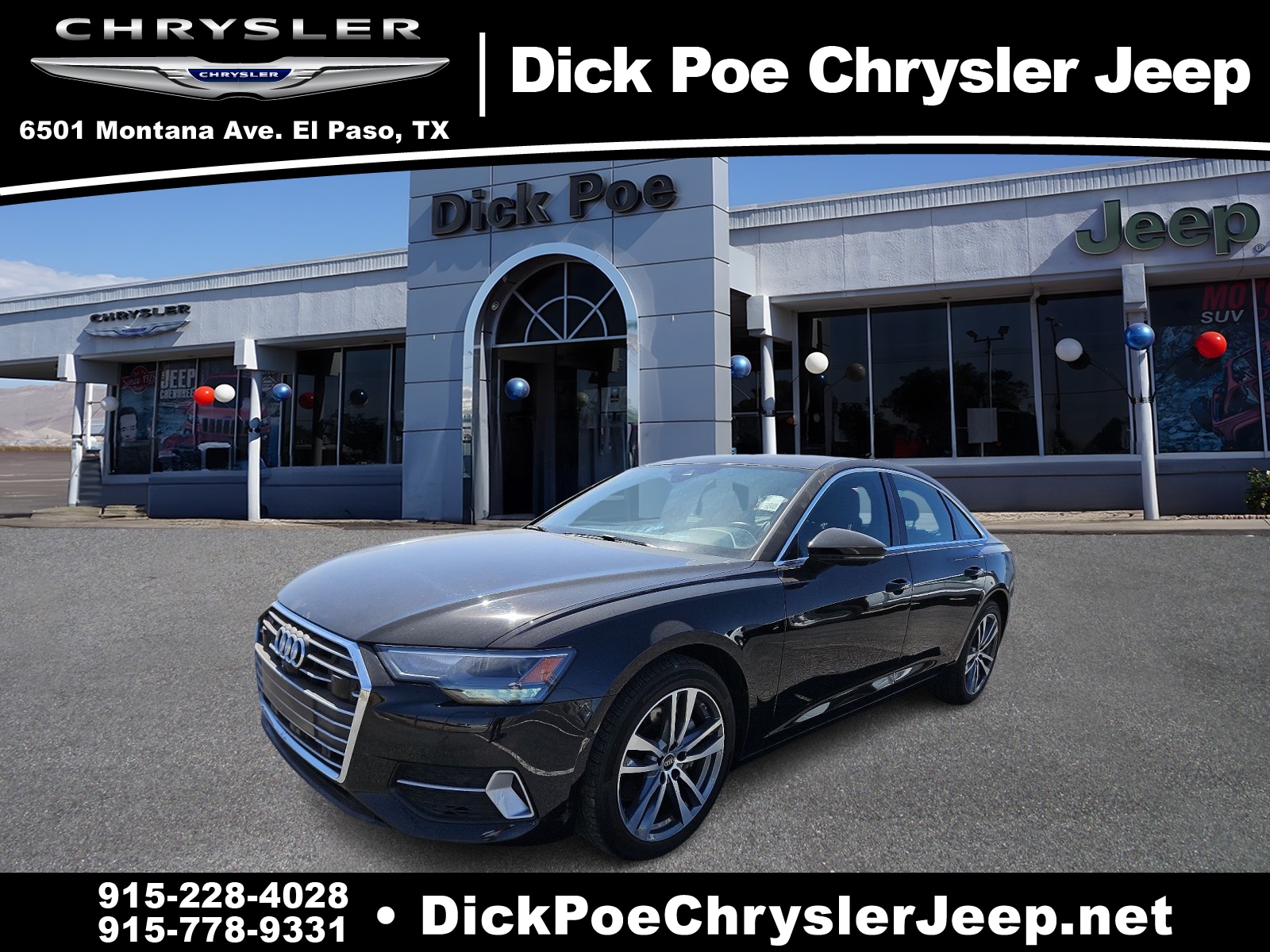 Used 2023 Audi A6 Premium with VIN WAUD3BF29PN036499 for sale in El Paso, TX