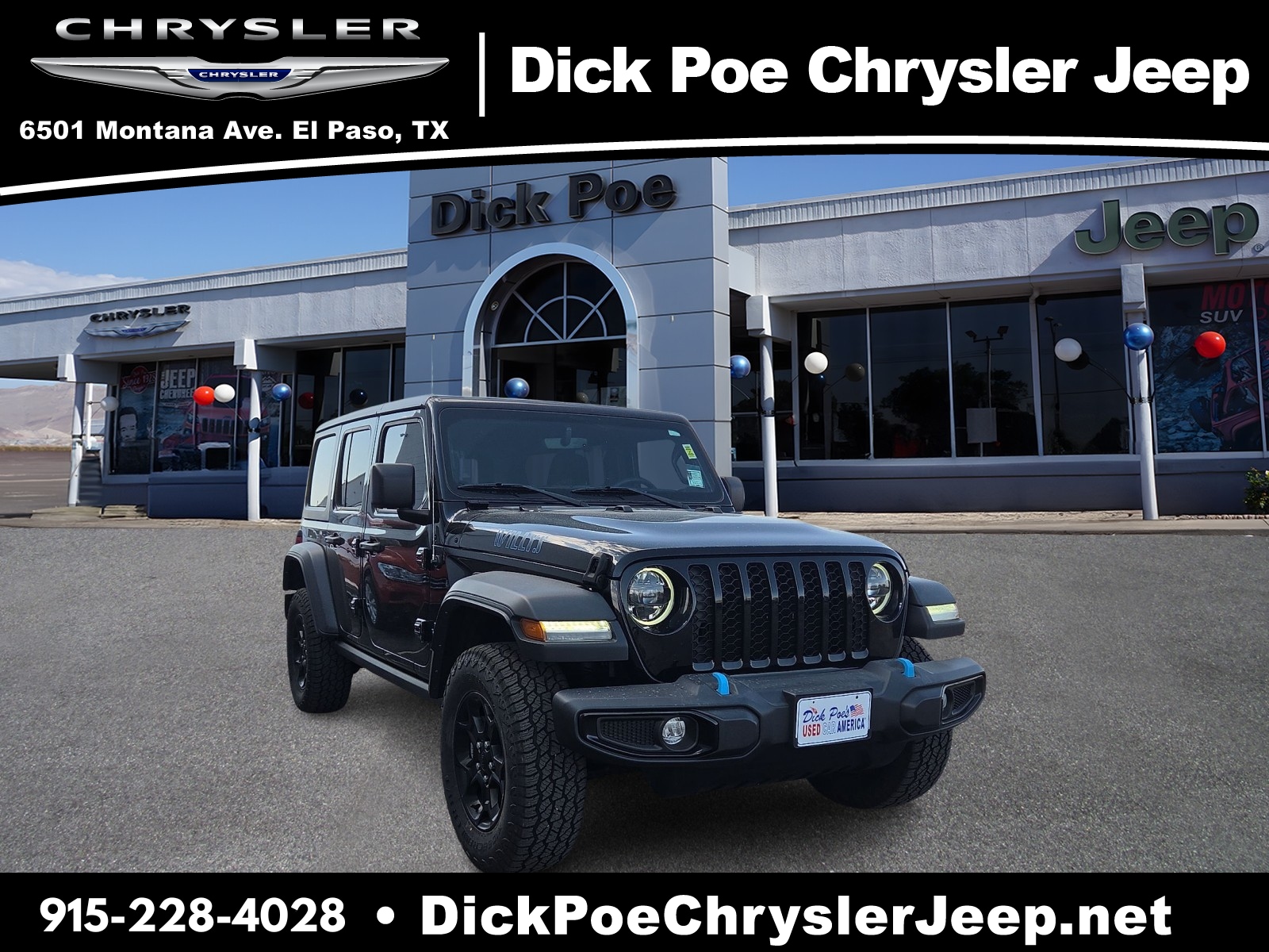 Used 2023 Jeep Wrangler 4xe 4x4