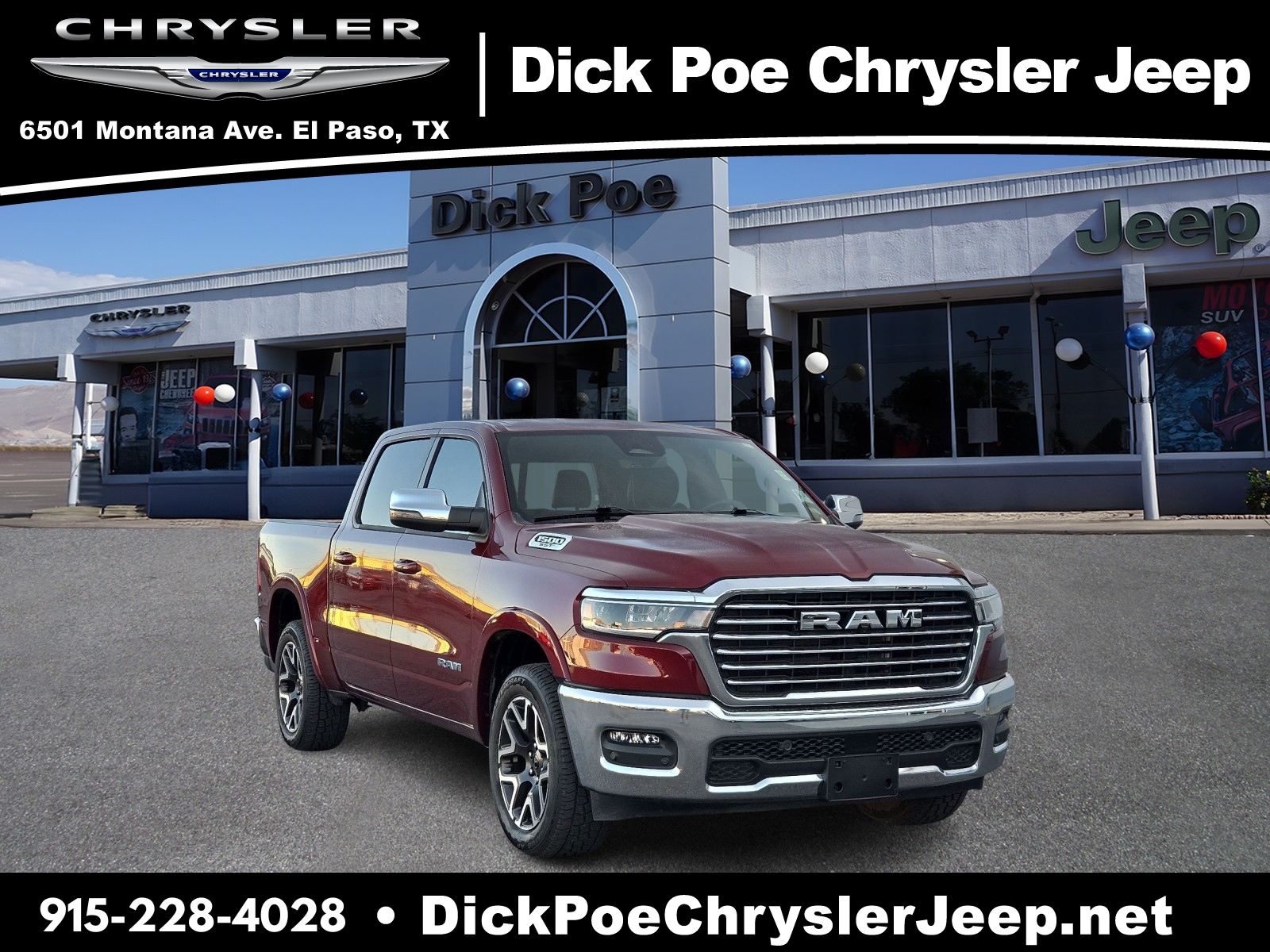 2025 RAM 1500 Laramie 4x4 Crew Cab 5'7's photo