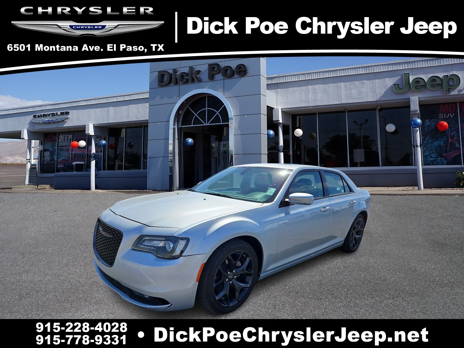 Used 2022 Chrysler 300 S with VIN 2C3CCABG0NH167552 for sale in El Paso, TX