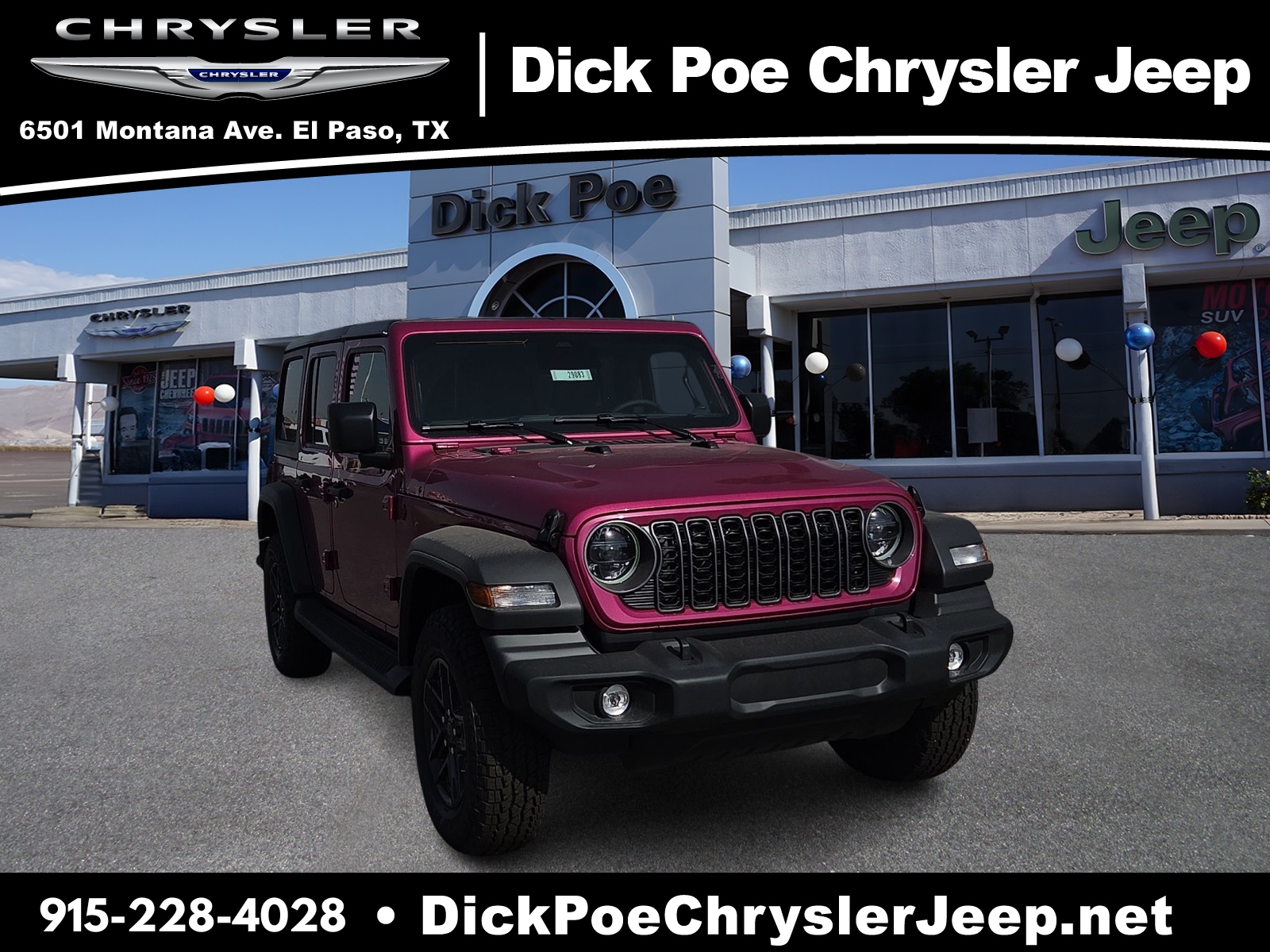 New 2026 Jeep Wrangler Sport