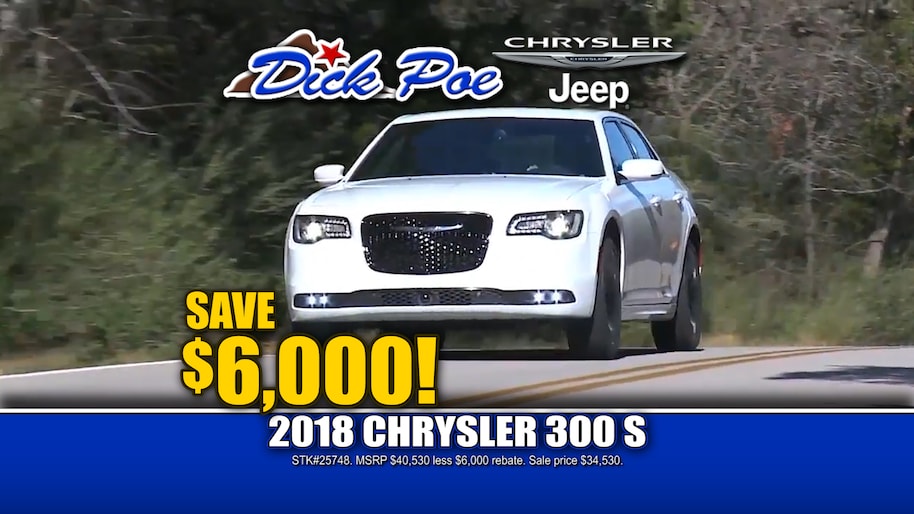 El Paso New 2018-2019 Chrysler Jeep and Used Car Dealership