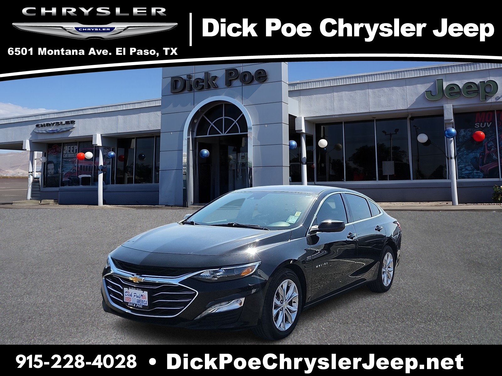 Used 2023 Chevrolet Malibu 1LT with VIN 1G1ZD5ST7PF219554 for sale in El Paso, TX