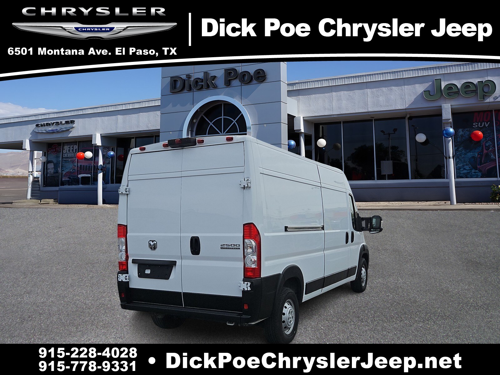 2023 Ram ProMaster 2500 Cargo Van photo 2
