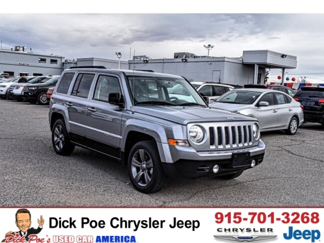 Used 2015 Jeep Patriot Fwd Latitude For Sale El Paso Tx Near Las