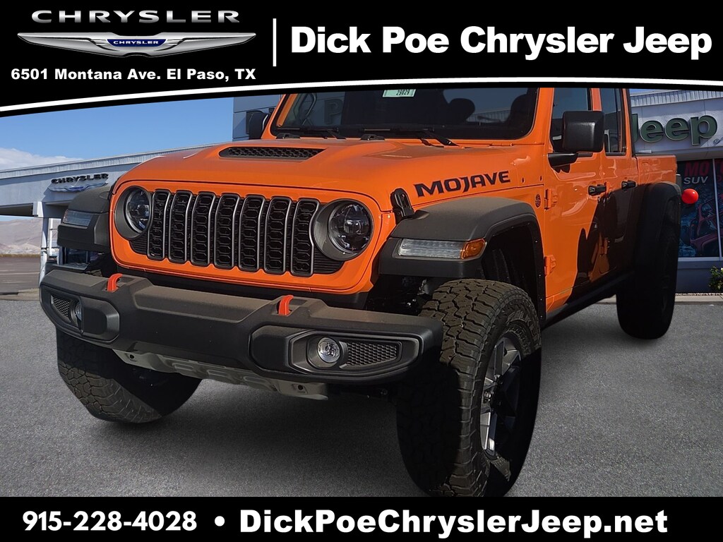 New 2026 Jeep Gladiator Mojave Pickup