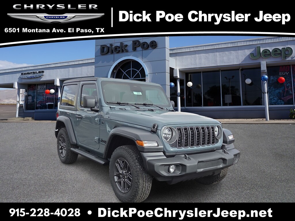 New 2026 Jeep Wrangler 2-DOOR SPORT S Sport Utility