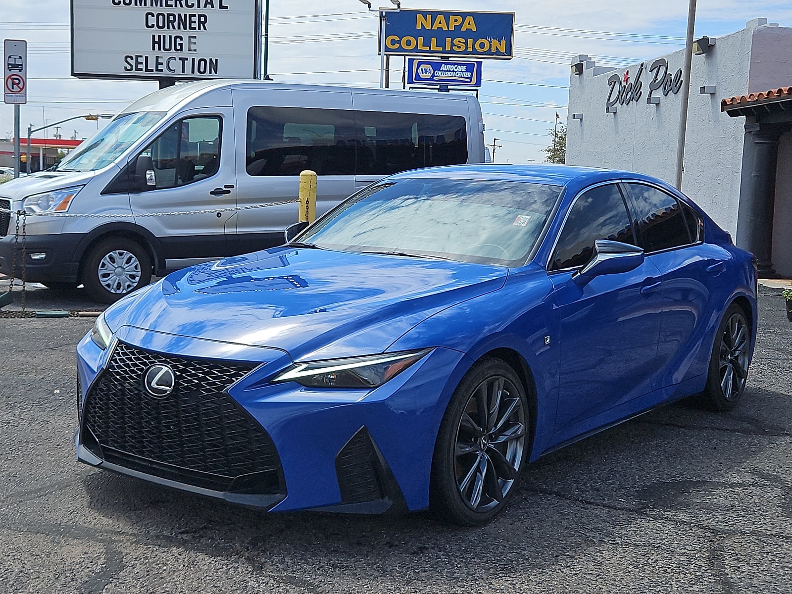 Used 2021 Lexus IS 350 F SPORT with VIN JTHGZ1B22M5039446 for sale in El Paso, TX