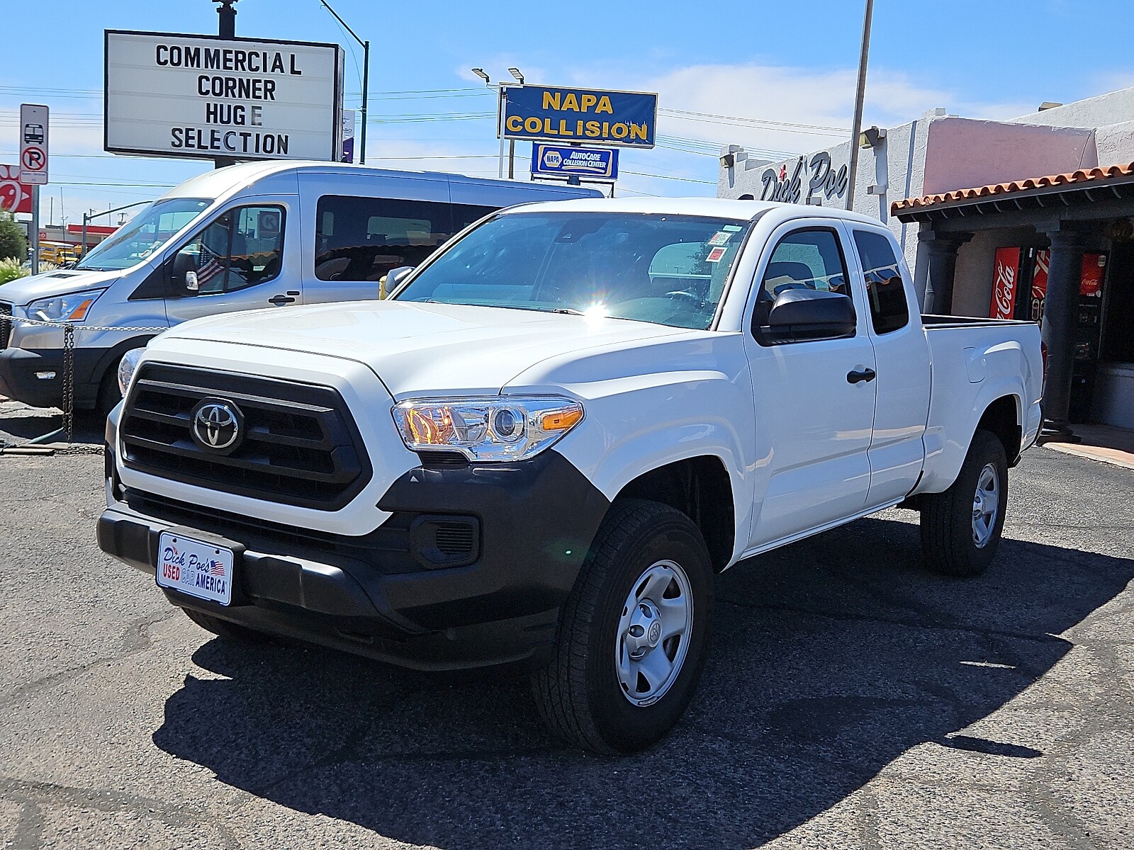 Used 2023 Toyota Tacoma SR with VIN 3TYRX5GN8PT081746 for sale in El Paso, TX