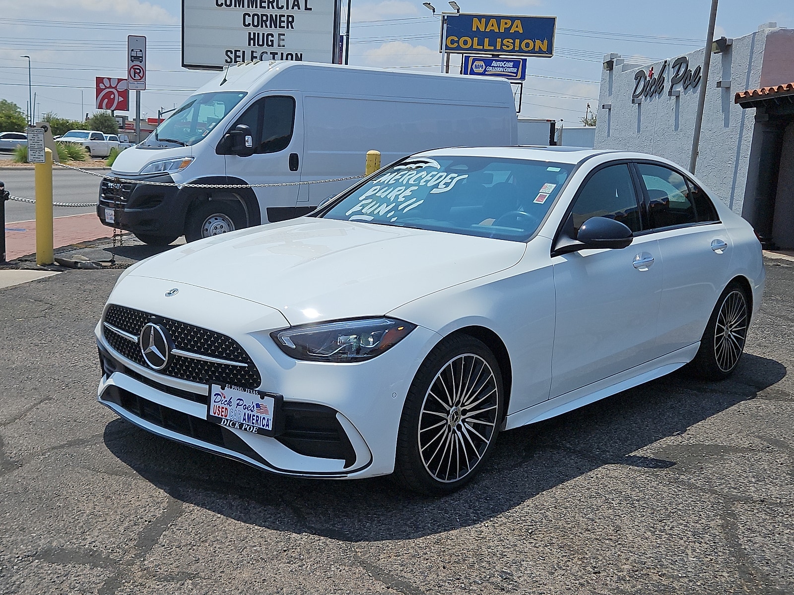 Used 2023 Mercedes-Benz C-Class Sedan C 300 with VIN W1KAF4GB7PR138468 for sale in El Paso, TX