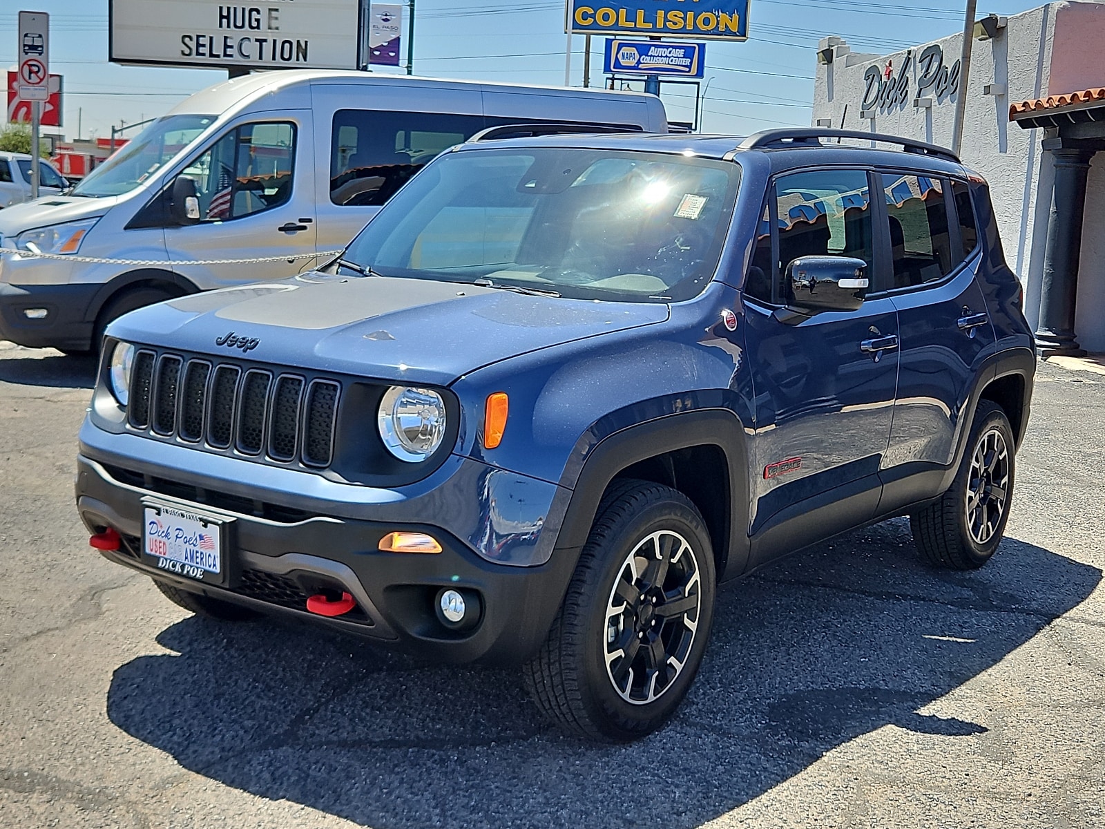 Used 2023 Jeep Renegade Trailhawk with VIN ZACNJDC1XPPP73509 for sale in El Paso, TX