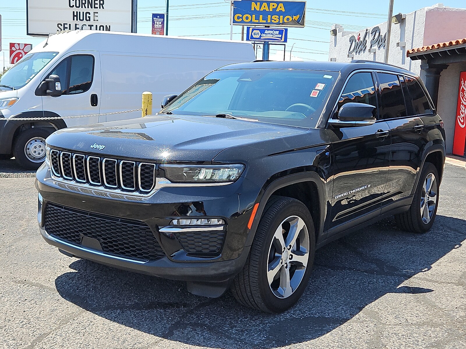 Used 2023 Jeep Grand Cherokee 4xe with VIN 1C4RJYB67P8787903 for sale in El Paso, TX