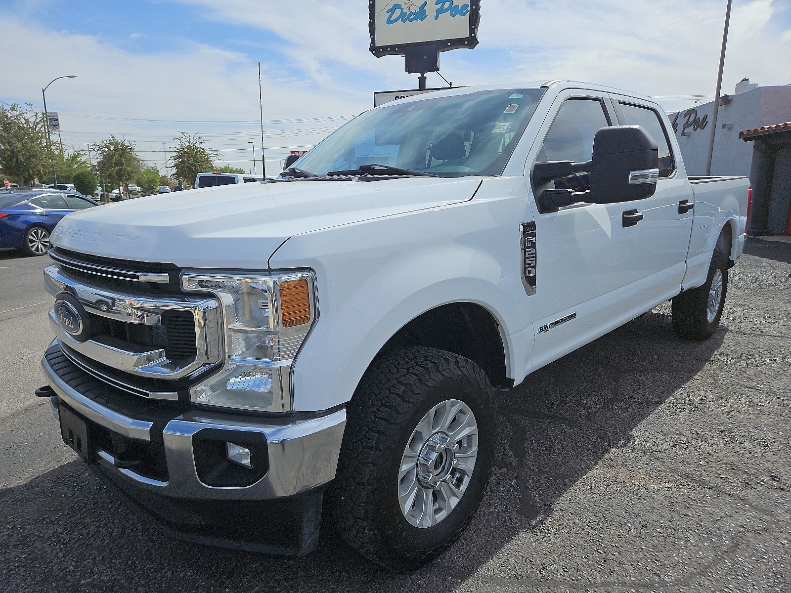 Used 2022 Ford F-250 Super Duty XLT with VIN 1FT7W2BT6NEF15000 for sale in El Paso, TX