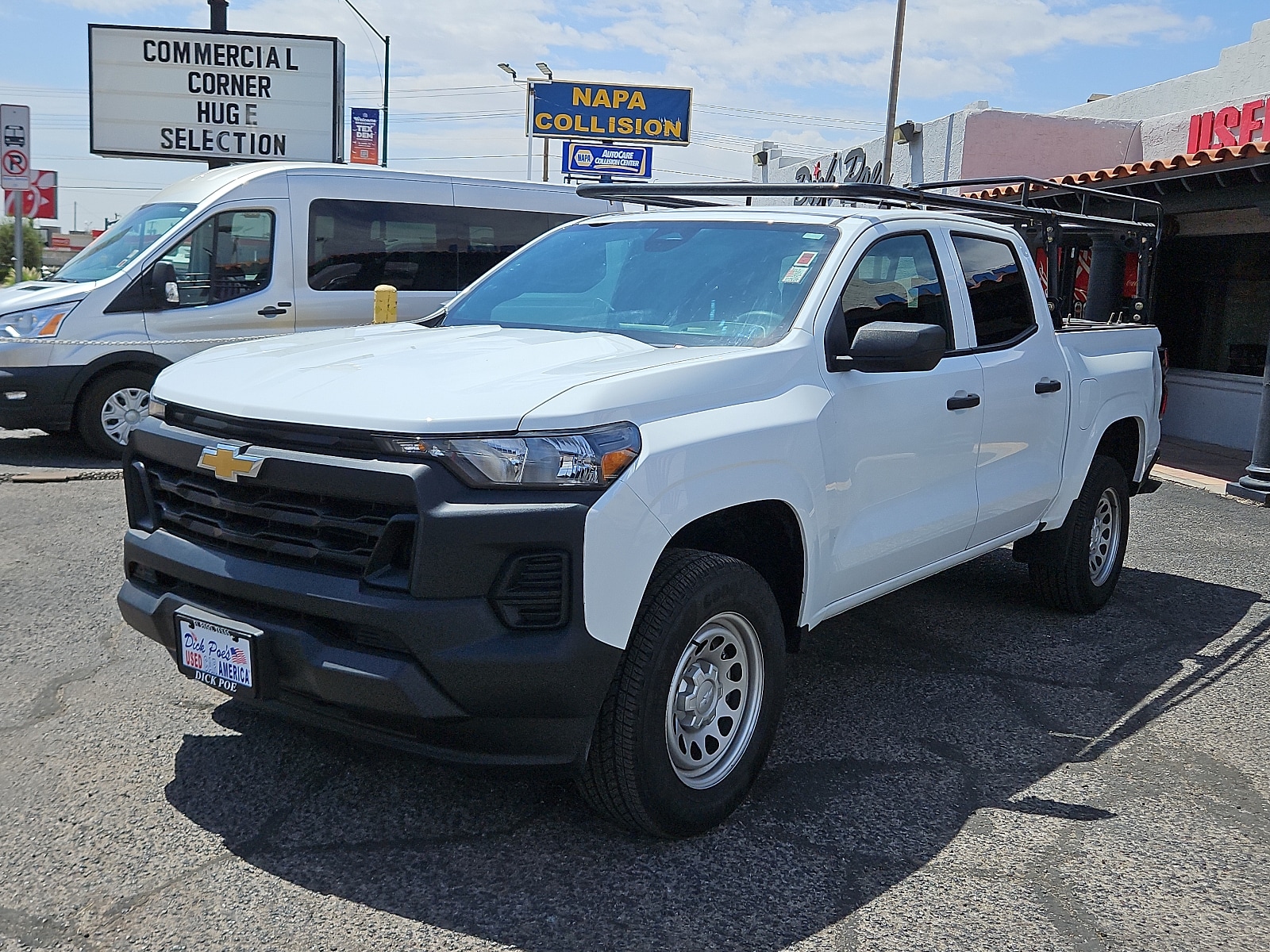 Used 2023 Chevrolet Colorado Work Truck with VIN 1GCGSBEC6P1152120 for sale in El Paso, TX