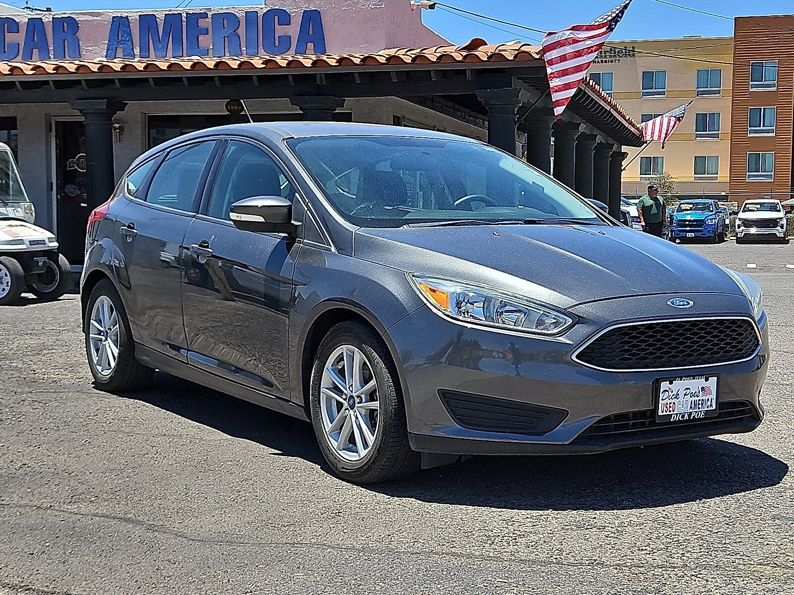 Used 2017 Ford Focus SE with VIN 1FADP3K20HL278538 for sale in El Paso, TX