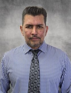 Staff member Sergio Puentes from 4218fc375245