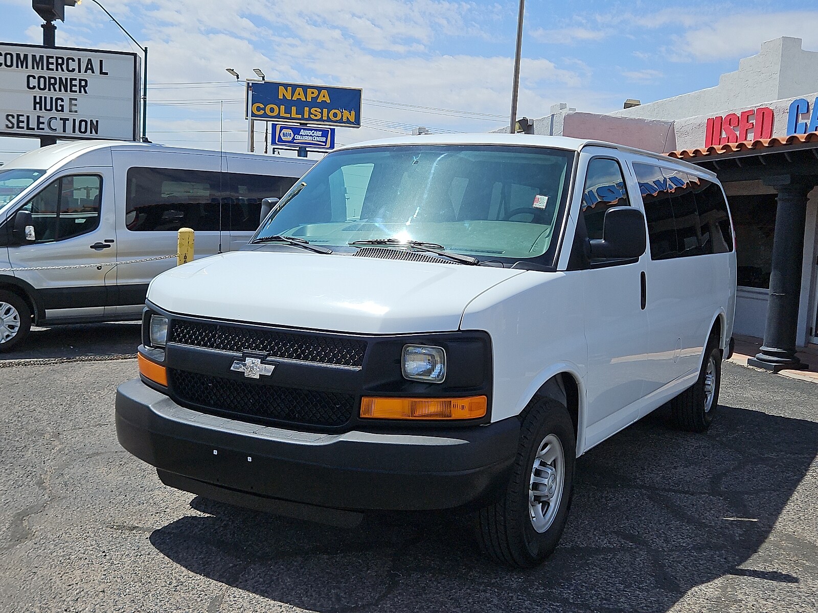 Used 2015 Chevrolet Express Passenger LS with VIN 1GAWGPFF0F1283800 for sale in El Paso, TX