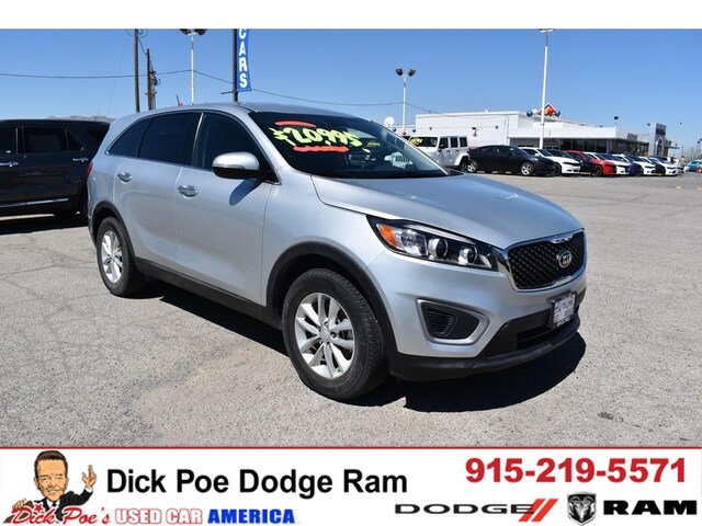 Used 2017 Kia Sorento Lx Fwd For Sale In El Paso Tx Stock