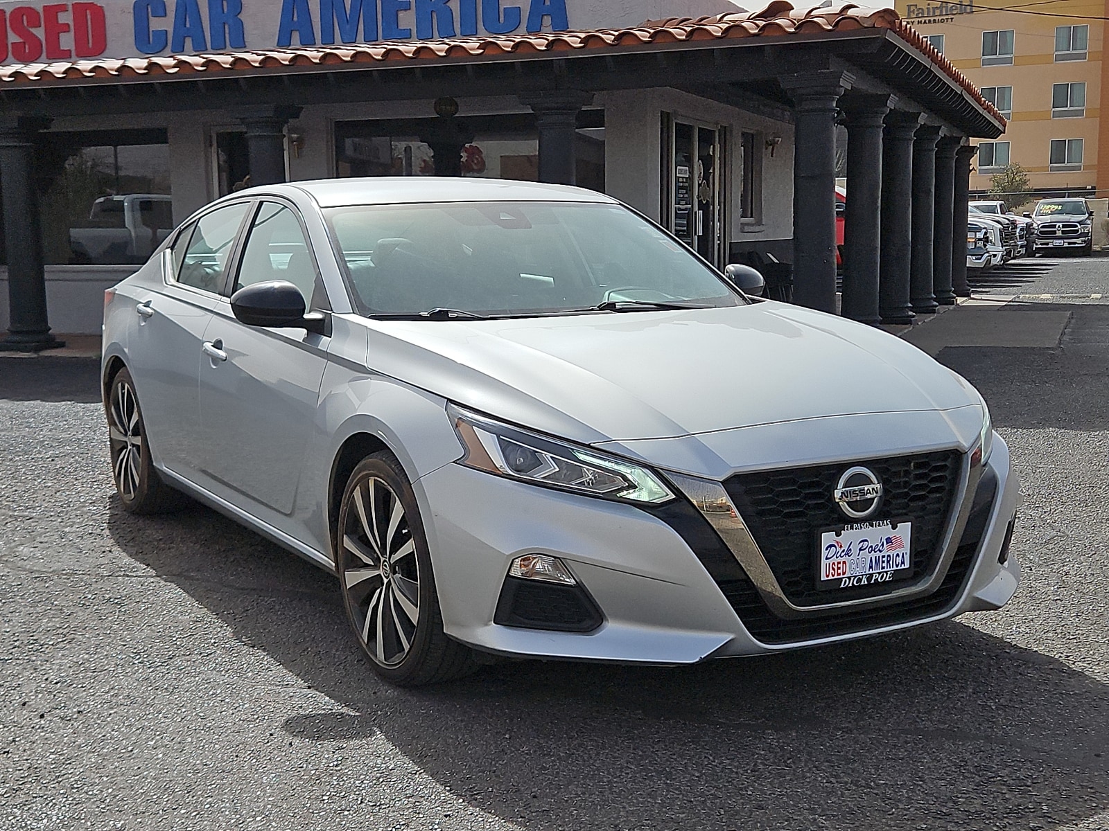 Used 2021 Nissan Altima SR with VIN 1N4BL4CV3MN419117 for sale in El Paso, TX