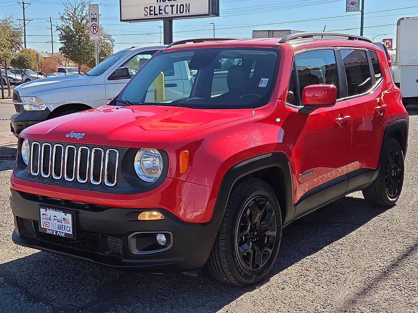 Used 2017 Jeep Renegade Latitude with VIN ZACCJABB4HPE79883 for sale in El Paso, TX