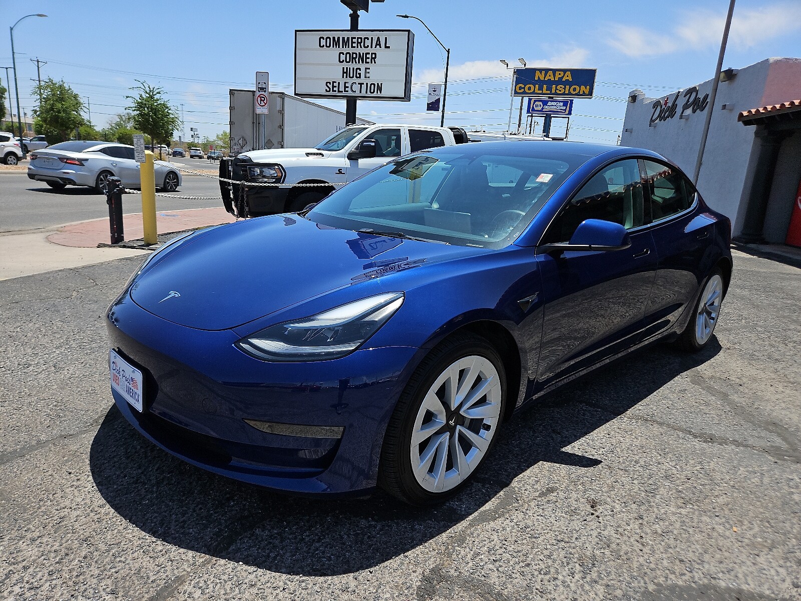 Used 2023 Tesla Model 3 Base with VIN 5YJ3E1EA8PF449458 for sale in El Paso, TX