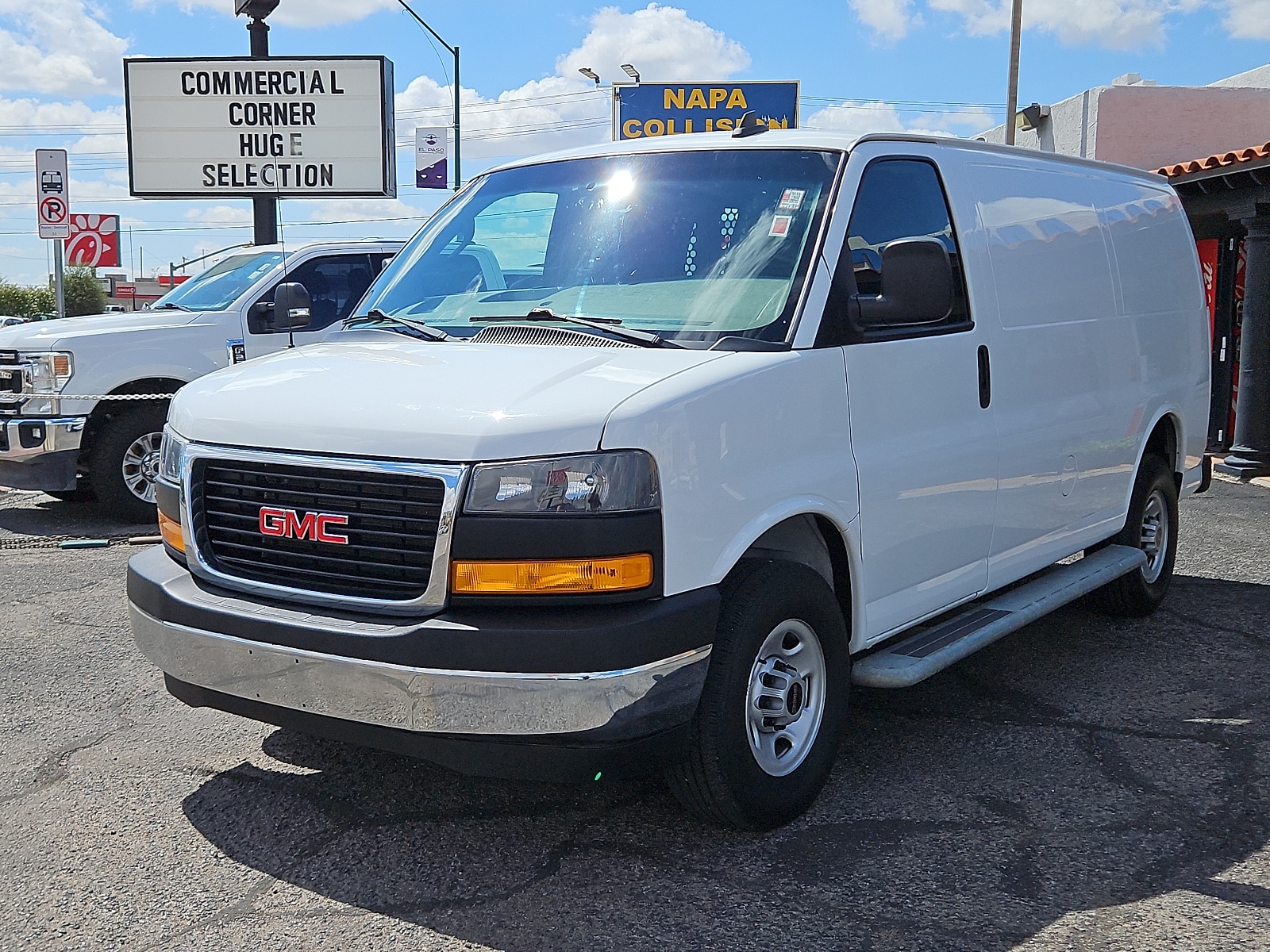 Used 2022 GMC Savana Cargo Work Van with VIN 1GTW7AFP3N1167521 for sale in El Paso, TX