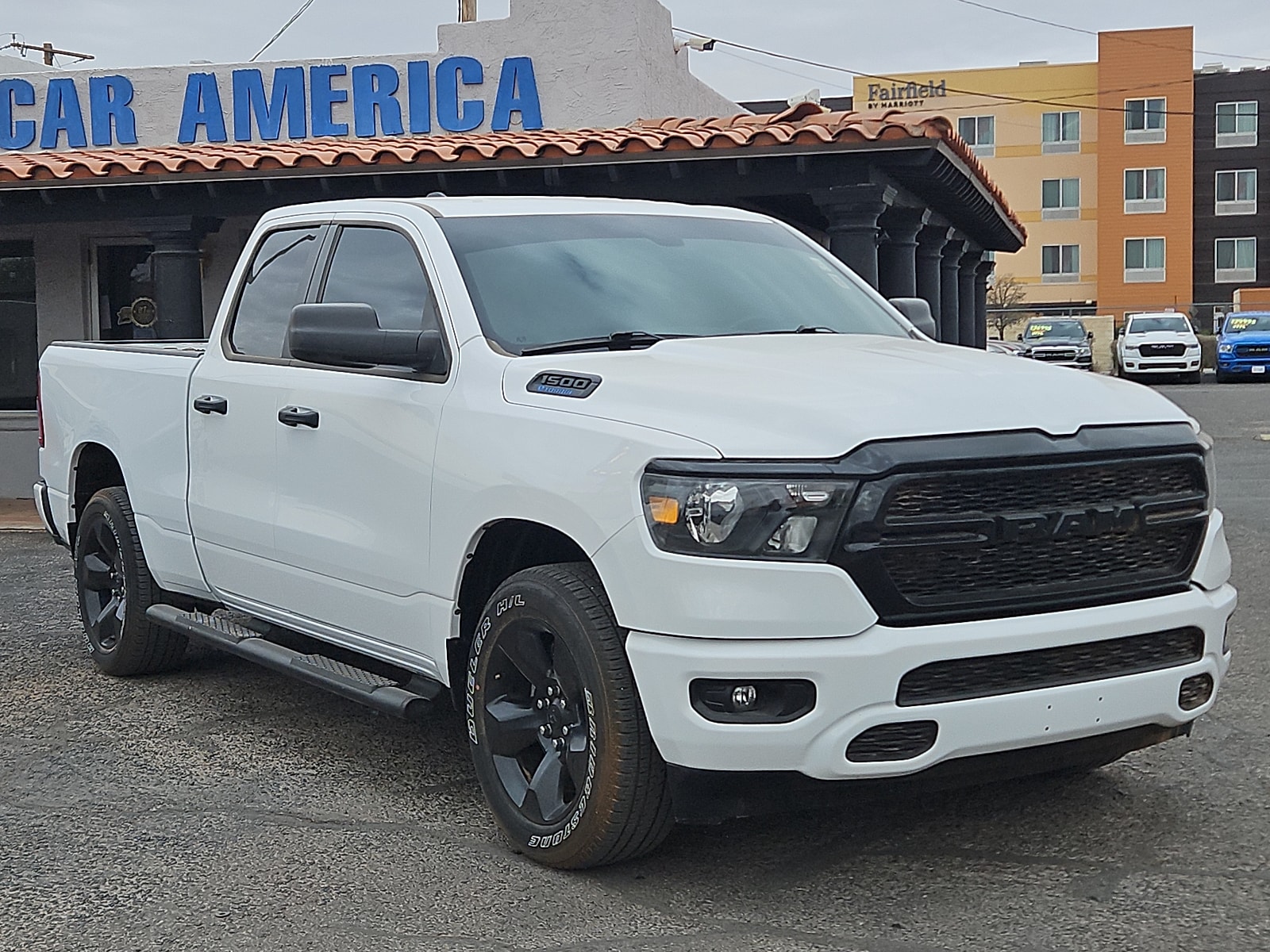 Used 2024 RAM Ram 1500 Pickup Tradesman with VIN 1C6SRECG4RN146428 for sale in El Paso, TX