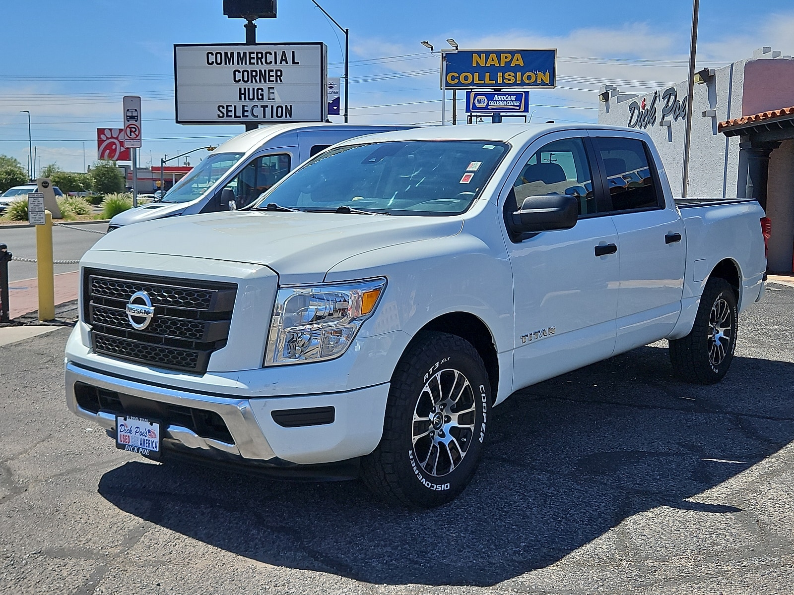 Used 2022 Nissan Titan SV with VIN 1N6AA1EE4NN104929 for sale in El Paso, TX