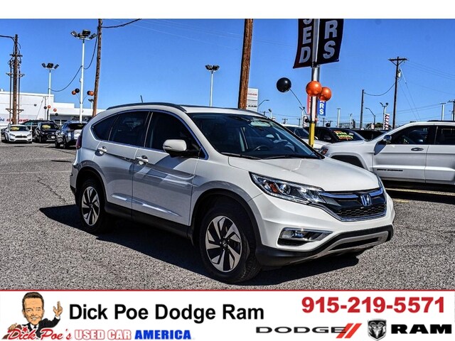 Used 2016 Honda Cr V 2wd 5dr Touring For Sale In El Paso Tx