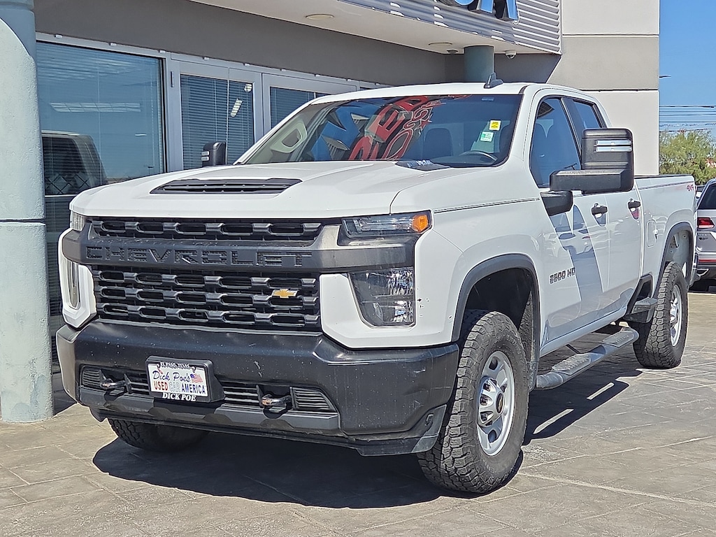 Used 2022 Chevrolet Silverado 2500HD 4WD Double Cab Standard Bed WT CREW 4X4