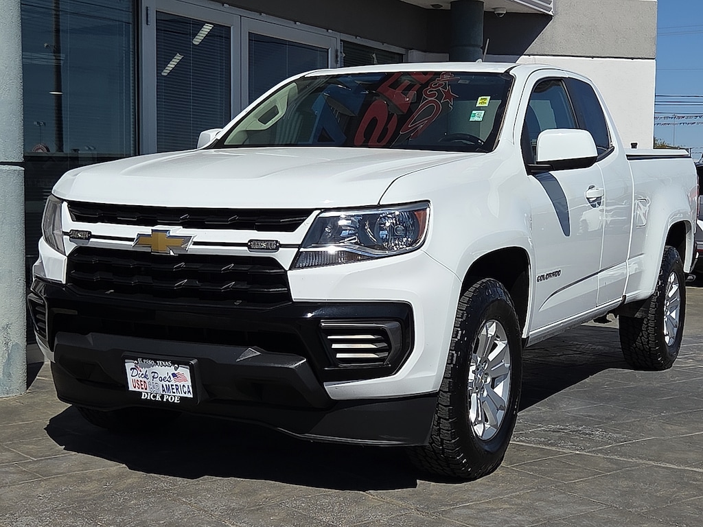 Used 2022 Chevrolet Colorado 2WD Extended Cab Long Box LT PICKUP