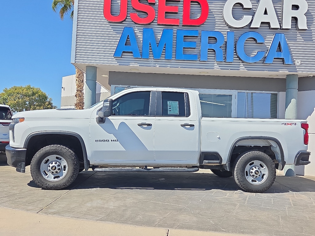 Used 2022 Chevrolet Silverado 2500HD 4WD Double Cab Standard Bed WT CREW 4X4