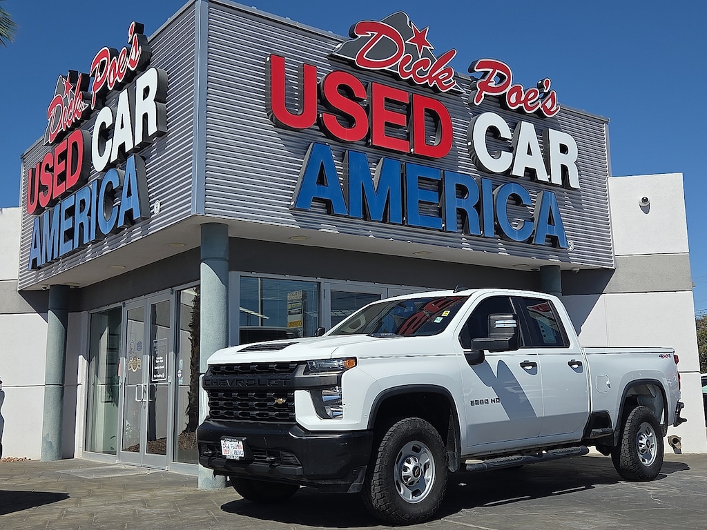 Used 2022 Chevrolet Silverado 2500HD 4WD Double Cab Standard Bed WT CREW 4X4