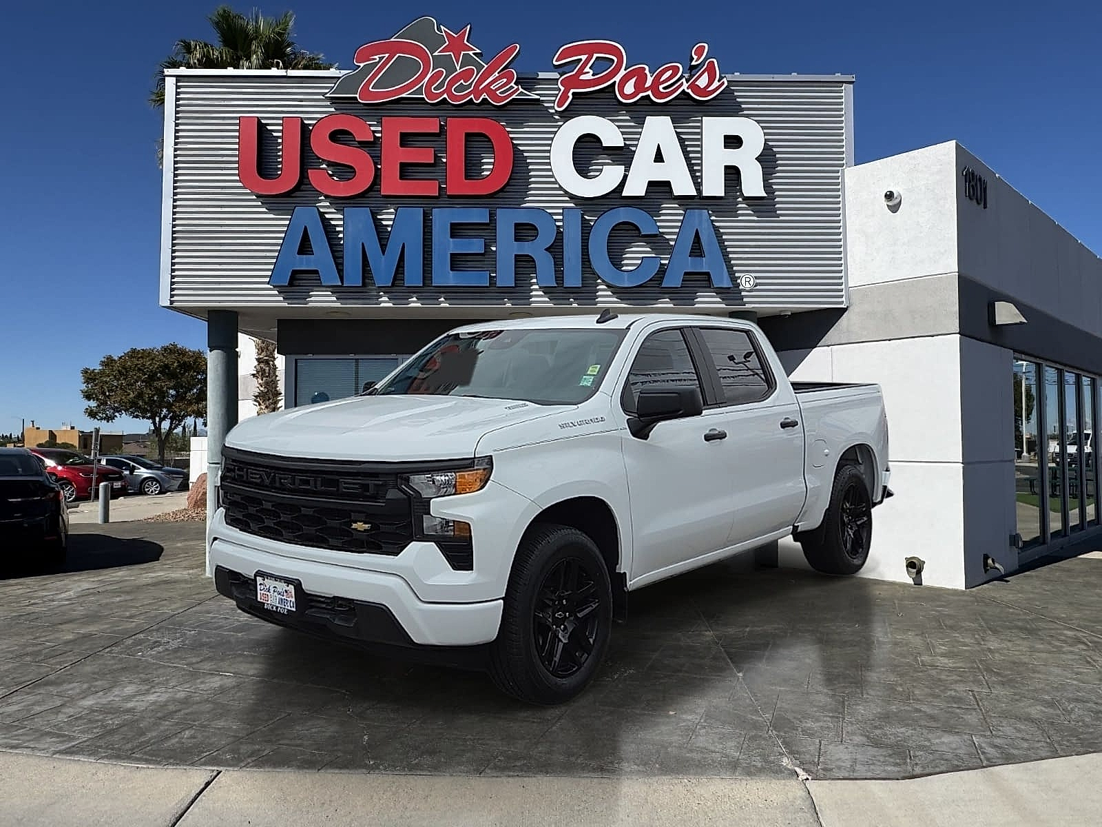 Used 2024 Chevrolet Silverado 1500 2WD Crew Cab Short Bed Custom CUSTOM PICKU