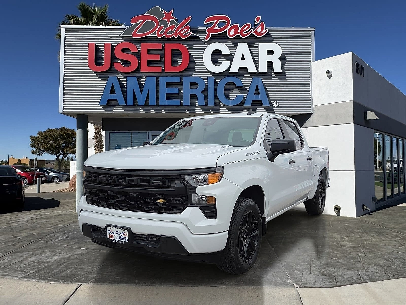 Used 2024 Chevrolet Silverado 1500 2WD Crew Cab Short Bed Custom CUSTOM PICKU
