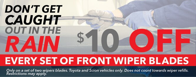 Toyota Parts Coupons & Special Offers in El Paso TX